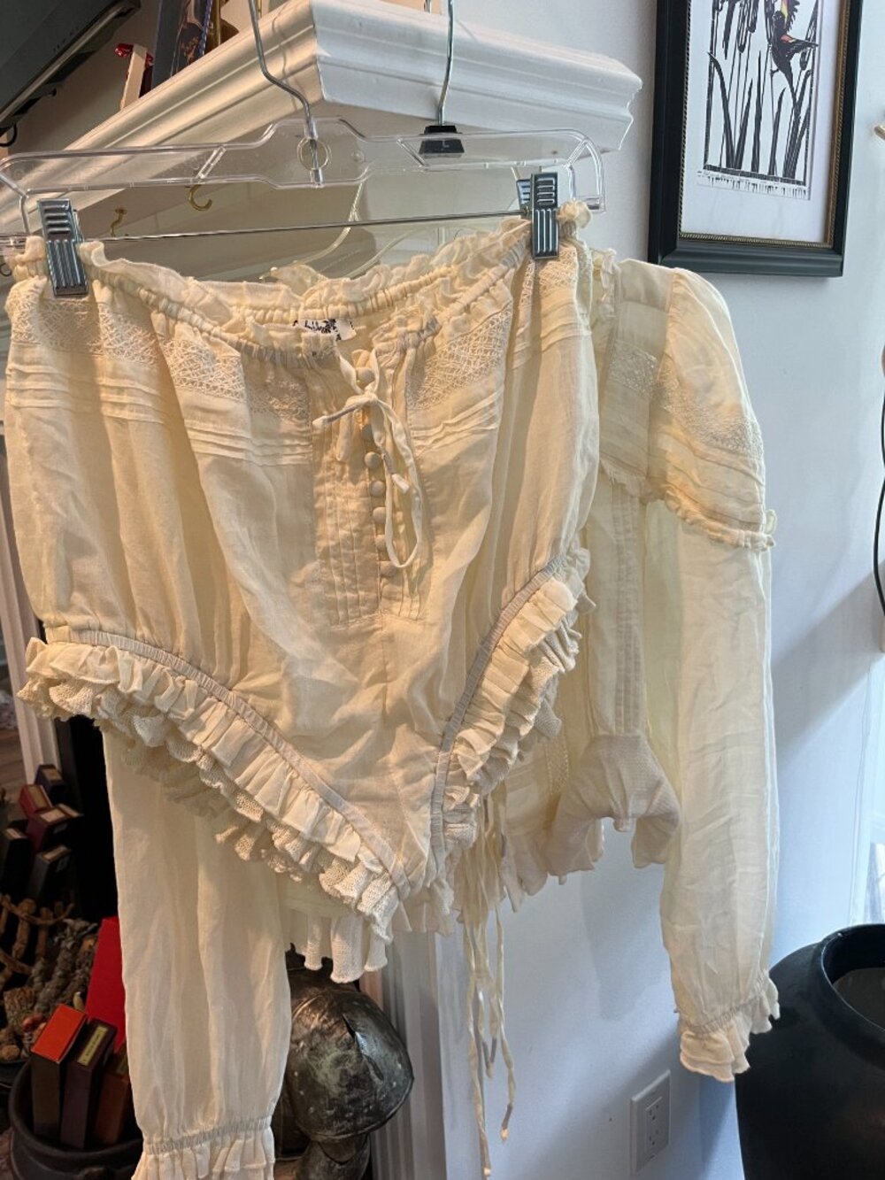Free People Florence Bed Jacket Set - Picture 7 of 7